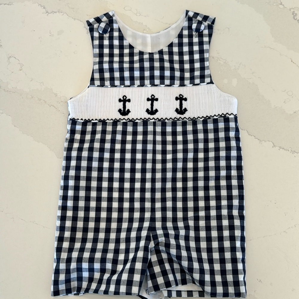 Delaney Anchor Romper